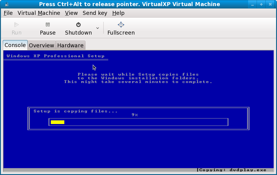 How To Install Virtual Windows Xp
